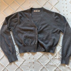 Grace Karin Charcoal Cardigan Sweater